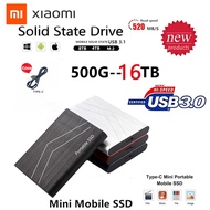 ❆ Xiaomi External Hard Drive 8TB SSD 16TB Storage Device Hard Drive Type-C USB 3.1 Mobile Hard Drives For Laptop Computer Desktop