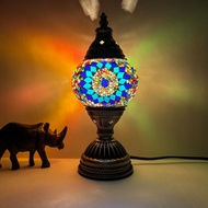 Thailucky Moroccan Table Lamp โคมไฟตั้งโต๊ะ สไตล์โมรอคโค แบบแฮนด์เมดแนววินเทจ ของตกแต่งห้องนอน ห้องร