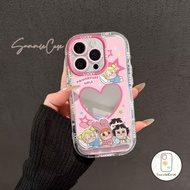 เคสไอโฟน7Plus IPhone 13 16 12 14 11 15 ProMax X 7 14 XS XR 15 8 Plus XR Max SE 2020 น่ารัก การ์ตูน ค
