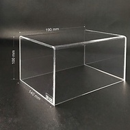 Hộp mica không nắp Enter TB108 190x140x100mm mica dày 3mm, Khay chia ngăn kéo hộc tủ, Khay nhựa đựng