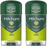 Mitchum Gel Mountain Size 2.25z Mitchum Mountain Air Clear Gel Anti-Perspirant &amp; Deodorant