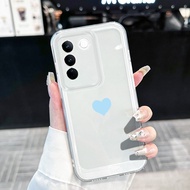Case For VIVO V29 5G V29 Pro 5G V27 5G V27 5G Simple Heart Phone Phone Case