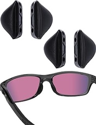 LenzReborn 2 Pair Replacement Nose Piece Nose Pads for Oakley Crosslink Sunglasses - Black