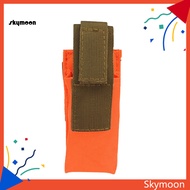 Skym* Hanging Bag Abrasion Resistant Molle Strong Toughness Nylon Tactical  Molle Flashlight Pouch Outdoor Sports