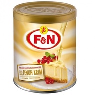 F&N Full Cream Sweetened Condensed Milk, Susu Pekat Manis Penuh Krim Tin Pack 3X392g