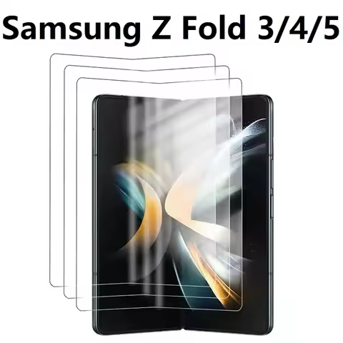 3Pcs Hydrogel Film Full Cover For Samsung Galaxy Z Fold 5 Screen Protector For Galaxy Z Fold 3 4 Pro