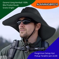 Outdoor Anti-Uv Waterproof Boonie Hat Stylish Jungle Hat With Mask And Neck Cover Anti-Hot Nylon Mat