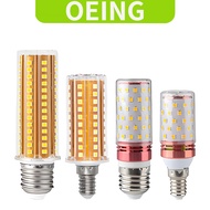 OEING High Power LED Corn Bulb E27 E14 SMD2835 No Flicker 12W 16W 20W 24W 30W 40W 220V Chandelier Ca
