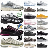 R2HE Casual Designer Running Shoes P6000 P 6000 Designer for Men Women Sneakers Triple Black White K