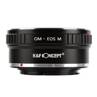 K&amp;F Concept Lens Adapter for Olympus OM Mount Lens to Canon EOS M Camera M10 M100