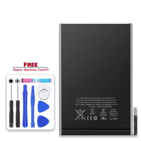 4440mAh-6471mAh Battery For Ipad Mini 1 2 3 4 5 6 A1432 A1445 A1454 A1455 A1489 A1490 A1538 A1546 A2