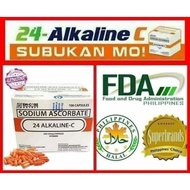 24 Alkaline-C (non-acidic vitamin c) 100capsules