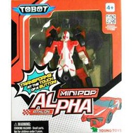 TOBOT MINI ALPHA 跑車機器戰士 原廠公司貨 YT01062 YOUNG TOYS