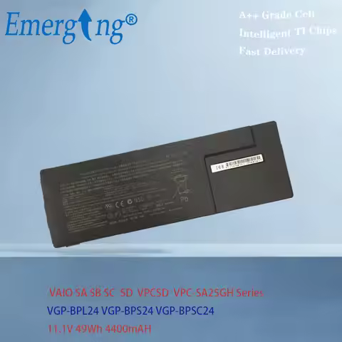 VGP-BPS24 VGP-BPSC24 BPL24 Laptop Battery for SONY VAIO SA Series VPCSA25GG VPCSA