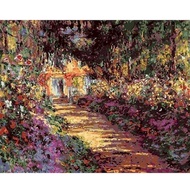 RUOPOTY Paint By Number For Adults Abstract Scenery Picture By Number Suitable For Home Wall Decorat