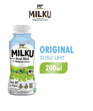 MILKU 1 pack isi 12 pcs / susu uht / susu anak / coklat strobery