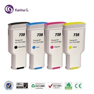 T728  For HP 728 Compatible Ink Cartridge For HP Designjet T730 T830 Printer 300ML