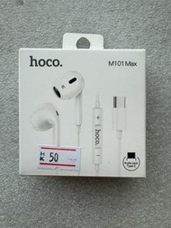 Hoco M101 Max 有線耳機線 耳筒線 適用iphone/ipad type c