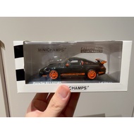 Minichamps 1/43 Mini Cut porsche porsche 911 (997) GT3 RS Black Orange Wheel 2006 Very Classic porsc