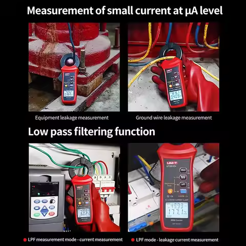 UNI-T UT251A UT251A+ UT251+ UT251C UT251C+ Leakage Current Pliers Ammeter Digital Professional Leak