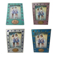 [Apex Imports] BABY PICTURE FRAME w/ GOLD ANIMAL EMBLEM (5R / 8R)