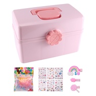 Childrens Hair Accessories Storage Box Baby Rope Hairpin Rubber Band Jewelry Dressing Cute Girl Jewe