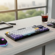 ATTACK SHARK X820Ultra IPX4 Waterproof Mechanical Keyboard 75% 3-Mode  Papan Kekunci Mekanikal Seran