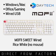 [SG Stock] Wireless Keyboard Mouse Set with USB Dongle by MOFII (N520 Sweet)