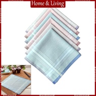 AOTO 29x29cm Man Handkerchief Bandanas HighAbsorbent Towel Pocket Square Set of 6PCS