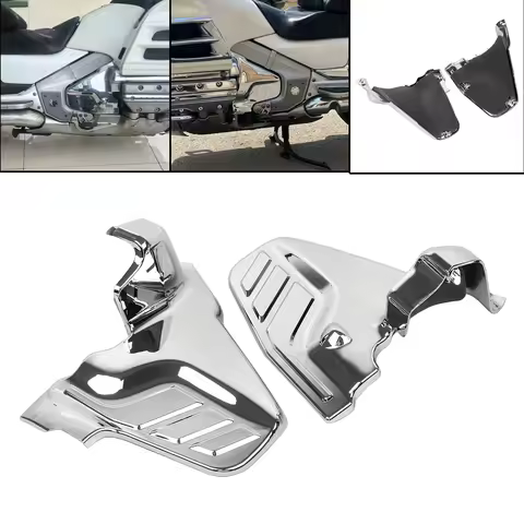 Chrome Motorcycle Engine Frame Cover Lower Side Protection Case for Honda Goldwing GL1800 2012-2017 