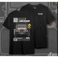 Toyota Land Cruiser Fj-40 Tshirt Microfiber Jersey