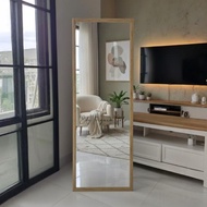Wall hanging mirror. Size 150x40cm