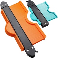 CLGJ-Contour Gauge With Lock  2 Pack 5 Inch 10 Inch Widen Profile Gauges Measure Ruler Contour Duplicator Comb Tool