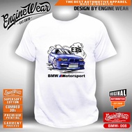 kaos BMW e36 bimmer m3 e34 e30 e38 e90 e46 seri 7 tshirt otomotif kaos mobil automotive baju balap s