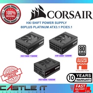 Corsair HXi Shift Power Supply 1000W 1200W 1500W 80Plus Platinum ATX3.1 PCIe5.1