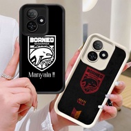 BI74 Borneo FC Casing for Realme C51 Note 50 60 C61 C53 White Black