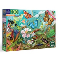 eeBoo 100片拼圖 - Love of Bugs 100 Piece Puzzle 昆蟲之愛