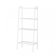 Global House DELICATO ชั้นวางของ 4 ชั้น LX01-WT 35.4x59x147ซม. สีขาว รับประกันของเเท้!