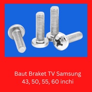 Baut bracket tv khusus untuk tv Samsung 43 - 50 - 55 60 inch