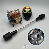 Evotech Frame Slider Suzuki SV650 Engine Slider Engine Protector