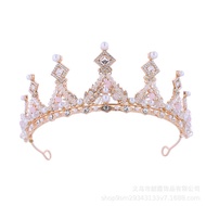 happy birthday topper happy birthday decoration happy birthday headband Bridal Crown Headdress Korea