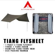 TENDA Aluminum Tarptent Altitude Gear Flysheet Tent Pole
