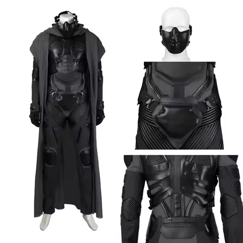 Halloween Arrakis Aka Dune2 Cosplay Costume Fremen Stillsuit Paul Atreides Costume Armor Suit with T