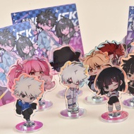 10Pcs/Lot Anime Link Click Lucas Charles Cheng Xiaoshi Rⅰn Vein Xavier Felix Rotation Acrylic Figure