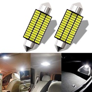 2pcs C5W C10W 3014 LED Bulb 31 36 39 41 42mm Interior Reading Light Festoon Auto Dome License Plate 