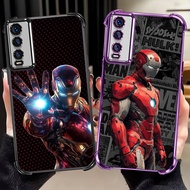 BK-8 Iron Man Case for VIVO Y12a Y12S Y11S Y20 Y20a Y20S Y20i