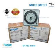 Hager EH711 24hrs Analog Timer Switch