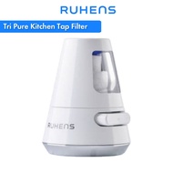 [Ruhens Tri Pure Kitchen Tap Filter] | 3-Stage Filtration + Easy Installation | Chlorine & Odor Remo
