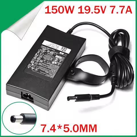 19.5V 7.7A 150W 7.4*5.0mm DA150PM100-00 Laptop Charger for Dell Alienware M14X M15X Inspiron M1710 2