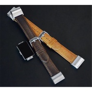 Crazy horse pattern leather bracelet for Fitbit Charge 4 3 SE leather strap Charge 2 (no main unit) leather strap